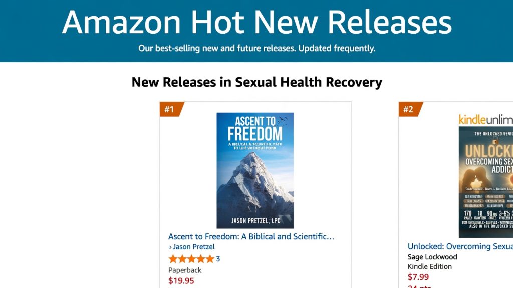 Ascent to Freedom Just Hit #1 on Amazon Hot New Releases — Thank You!